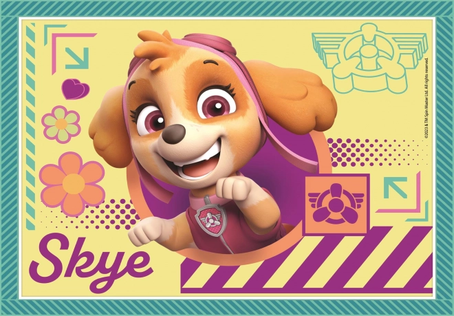 Puzzle 4v1 Labková patrola