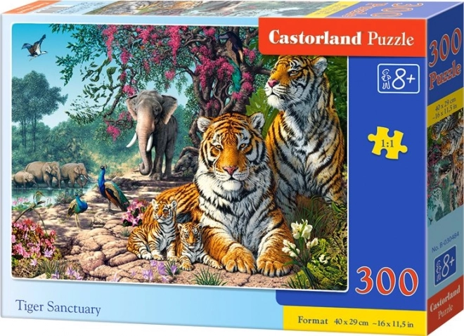 Puzzle Tigrie útočište 300 dielikov