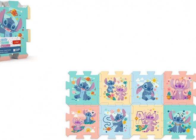 Penové puzzle Lilo & Stitch pre deti