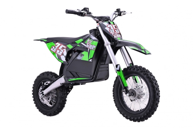 Elektrická motorka Pit Bike zelená