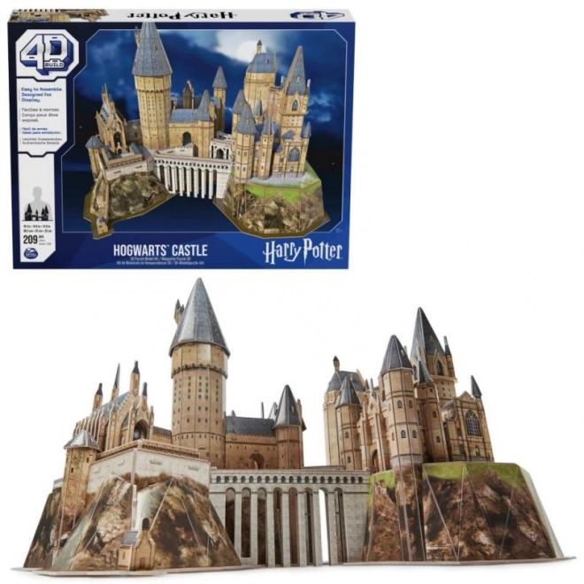 4D puzzle Harry Potter Bradavický hrad