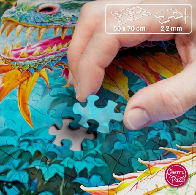 Cherry Pazzi Puzzle Drak Šťastie 1000 Dielikov