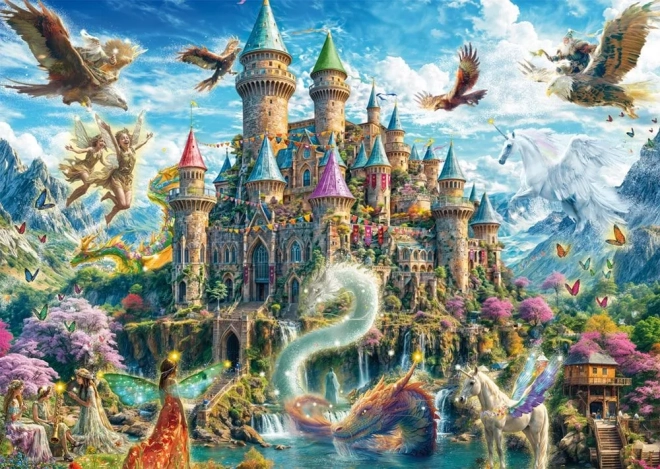Puzzle Rozprávkový zámok 1000 dielikov