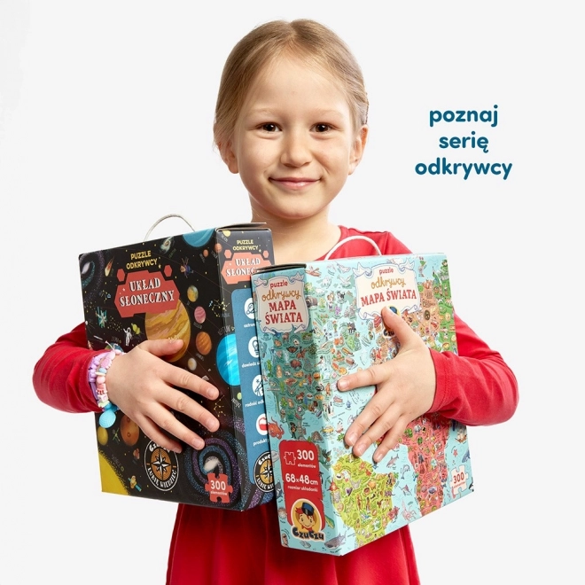 Puzzle Objavitelia - Slnečná Sústava 300 Dielikov