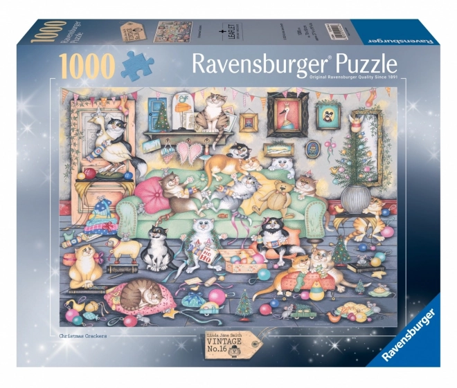 Puzzle 1000 dielikov Mačky sveta