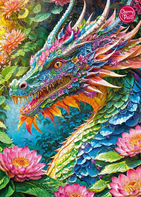 Cherry Pazzi Puzzle Drak Šťastie 1000 Dielikov