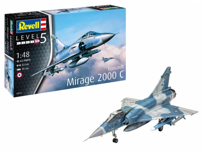 Model plastického Dassault Mirage 2000c 1/48