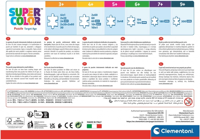 Puzzle Ledové královstvo 180 dielikov