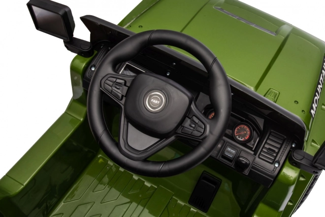 Detské auto na diaľkové ovládanie off road zelené