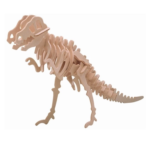 Drevené 3D puzzle Veľký Tyrannosaurus