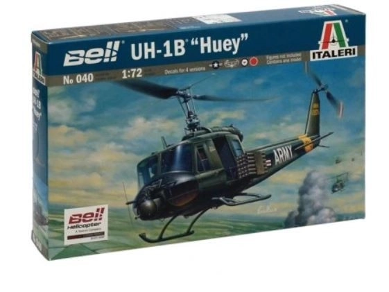 Plastikový model vrtuľníka UH-1B Huey