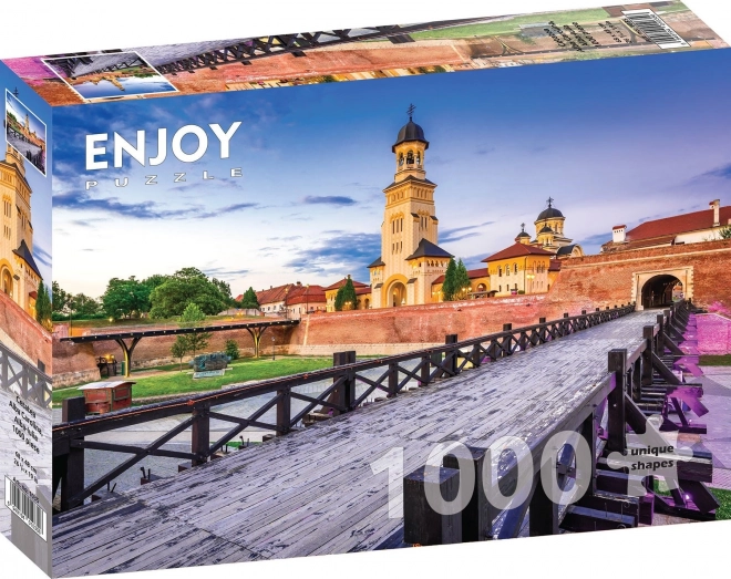 Enjoy Puzzle Pevnosť Alba Carolina, Alba-Iulia, Rumunsko 1000 Dielikov