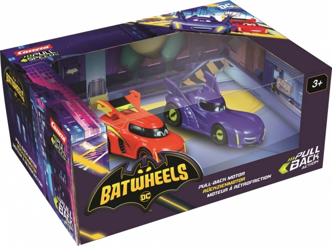 Batwheels ťahacie vozidlá Pull & Speed