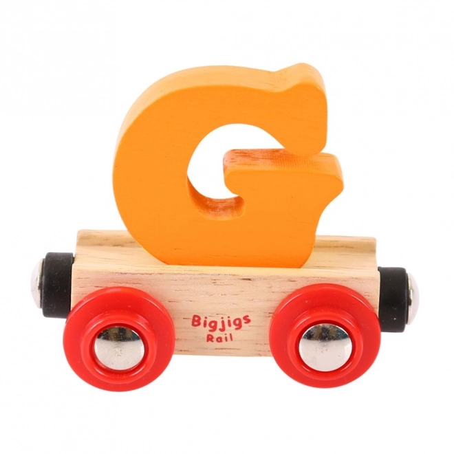 Vagónik Bigjigs Rail s písmenom G