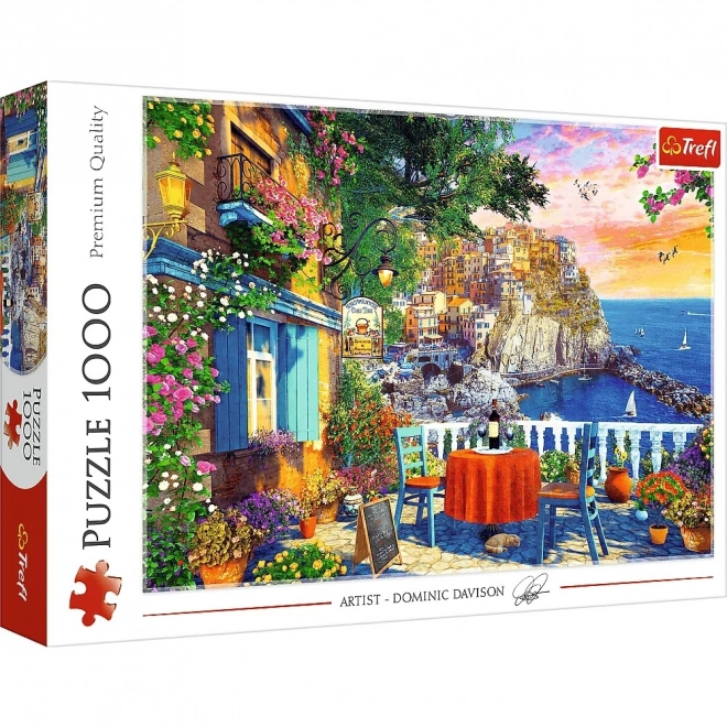 Puzzle s výhľadom na Cinque Terre 1000 dielikov