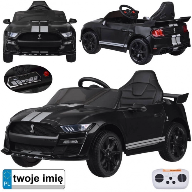 Auto na batériu Ford Mustang Shelby pre deti – Čierna