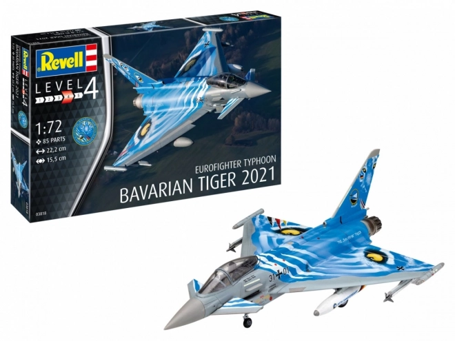 Plastikový model Eurofighter Typhoon Bavorský tiger 1/72