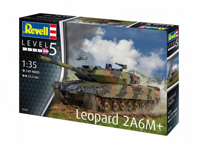 Model nemeckého tanku Leopard 2 A6M+ 1/35