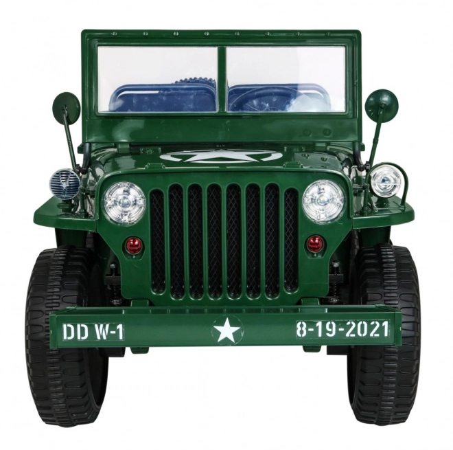 Detský vojenský retro terénny voz 4x4