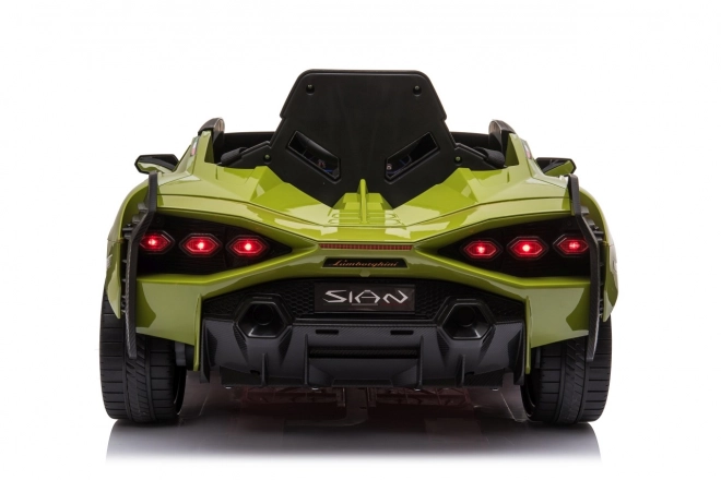 Lamborghini SIAN detské auto na batériu s ovládačom – Zelené
