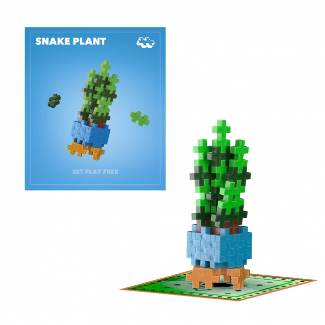 Plus-Plus kvetina Snake Plant