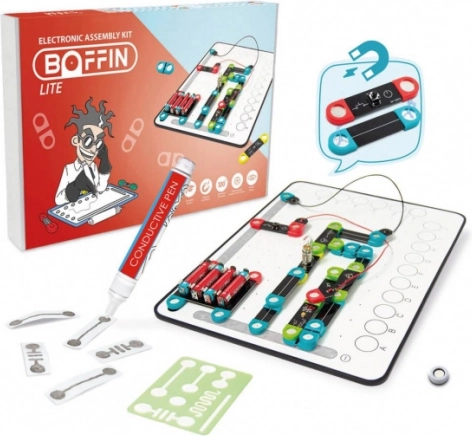 Boffin Magnetic Lite – magnetická elektronická stavebnica pre deti a kreatívne projekty