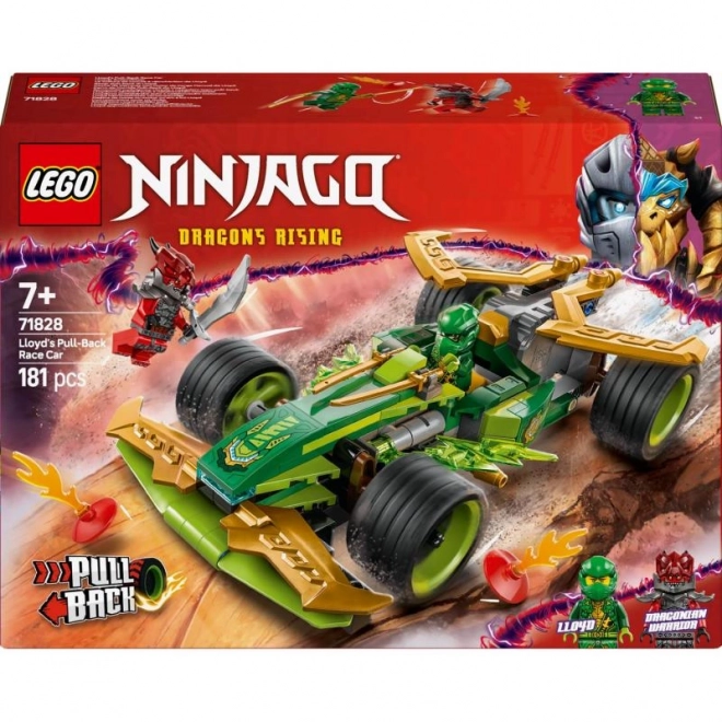 Lego Ninjago Lloydov závodný automobil s naťahovacím pohonom