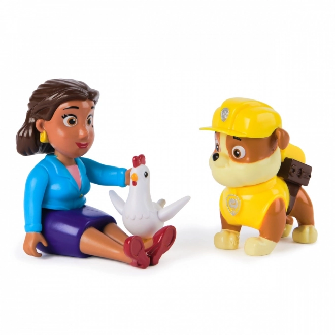 Figúrky Labková Patrola Rubble, Goodway, Kuriatko