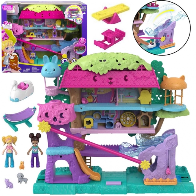 Domček na strome Polly Pocket dobrodružstvá so zvieratkami