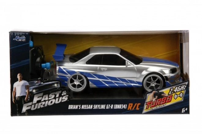 Rýchlo a Zbesilo RC auto Nissan Skyline 1:24