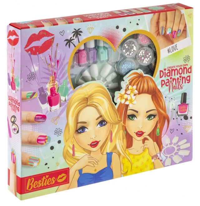 Sada na lakovanie nechtov Diamond Besties