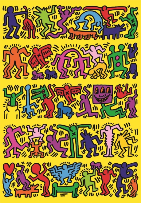 Puzzle Novo Art Series: Keith Haring 1000 dielikov