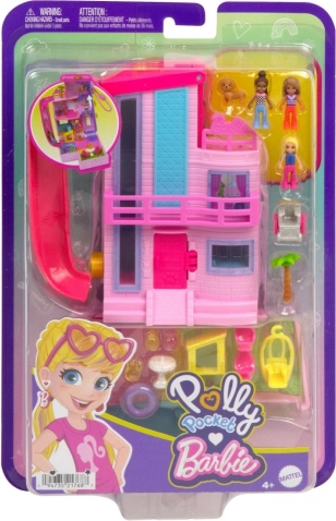 Polly Pocket Barbie Dreamhouse – kompaktný domček pre bábiky