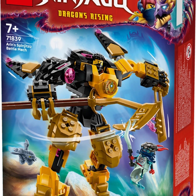LEGO Ninjago Arin a bojový robot Spinjitzu