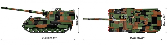 Kocky Panzerhaubitze 2000 model stíhačky