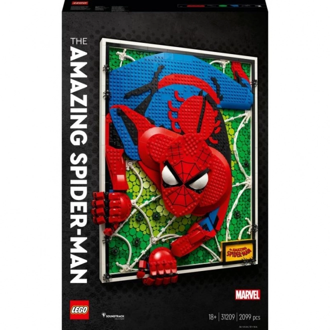 Úžasný Spider-Man LEGO Art