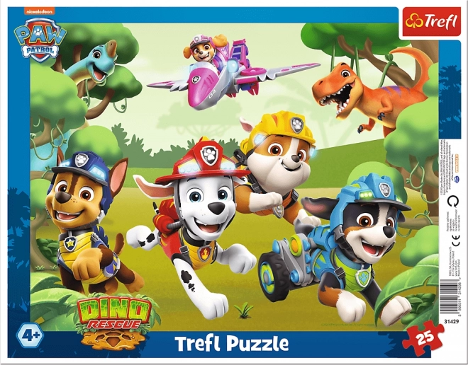 Puzzle Paw Patrol: Úžasné psie triky 25 dielikov