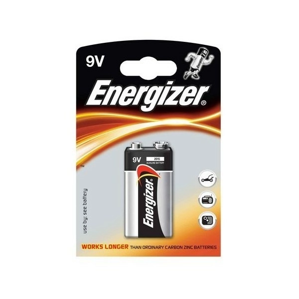 Alkalická batéria 9V Energizer Power