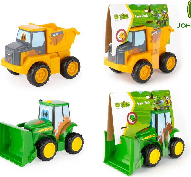 JD Kids John Deere traktor s pohyblivou radlicou