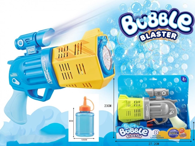 Pistol na bubliny na batérie