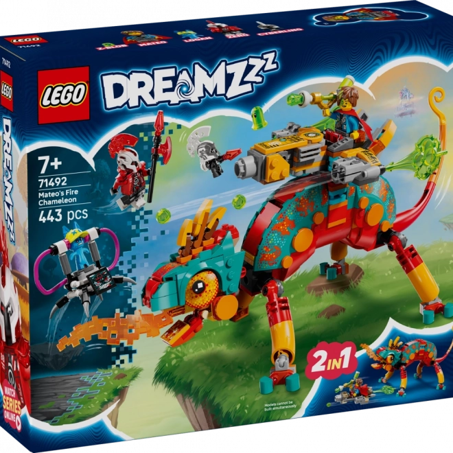 LEGO Dreamzz Mateo a jeho ohnivý chameleon