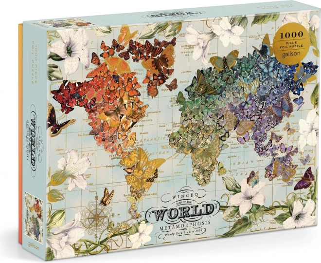 Puzzle Krídlová metamorfóza 1000 dielikov