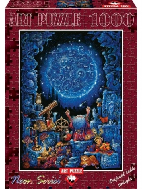 Svietiace puzzle Astrológia 1000 dielikov
