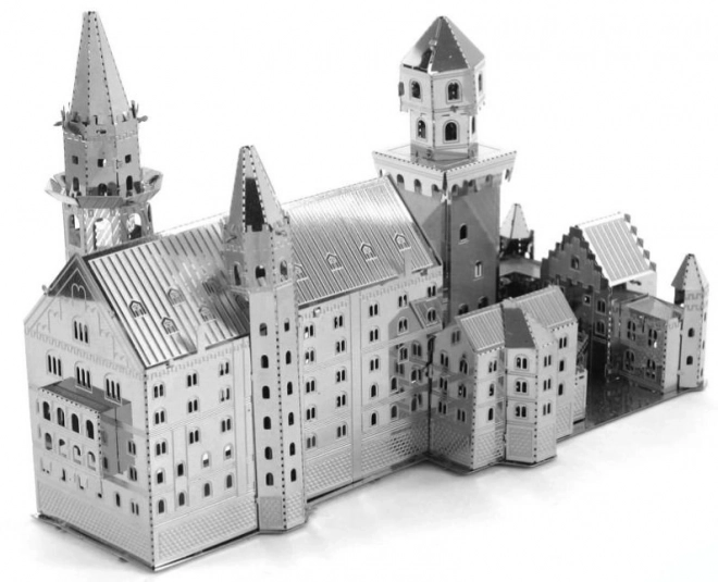 3D puzzle zámok Neuschwanstein od Metal Earth