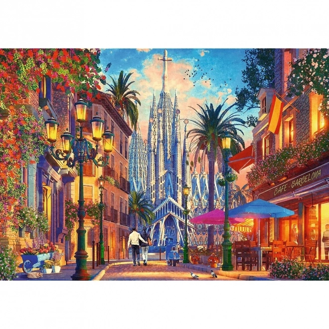 Puzzle Barcelona Hiszpania 1000 Ks