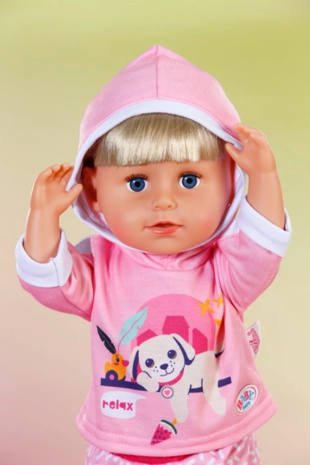 BABY Born tepláková súprava ružová pre bábiky 43 cm