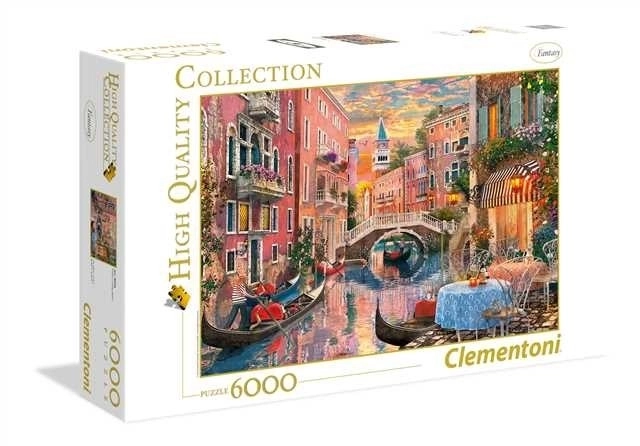 Západ slnka nad Benátkami Puzzle 6000 dielov