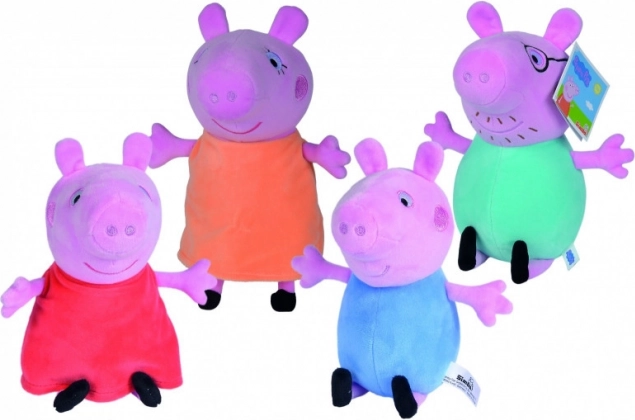Plyšová figúrka PRASIATKO PEPPA – mix postavičiek 16–20 cm