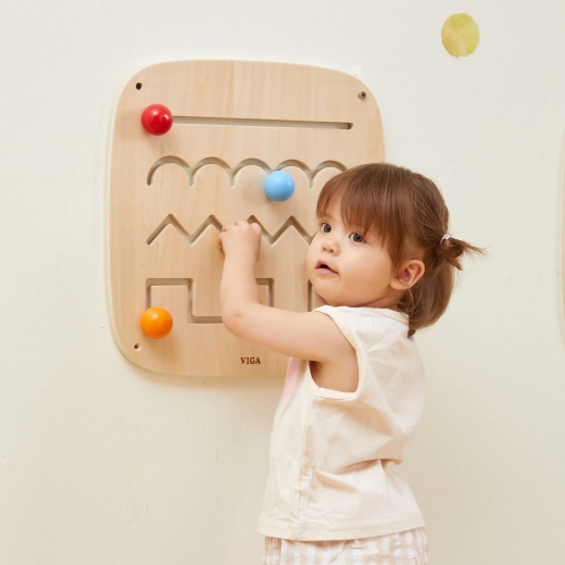 Štyri dráhy s rôznymi tvarmi