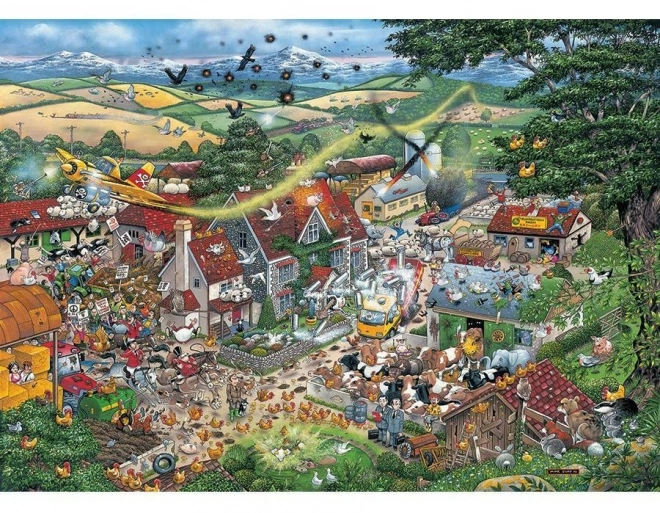 Miluji farmaření puzzle